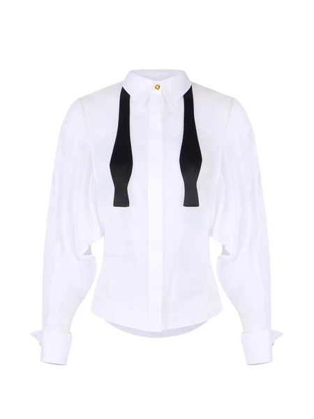  Elisabetta Franchi Cotton Shirt - White 