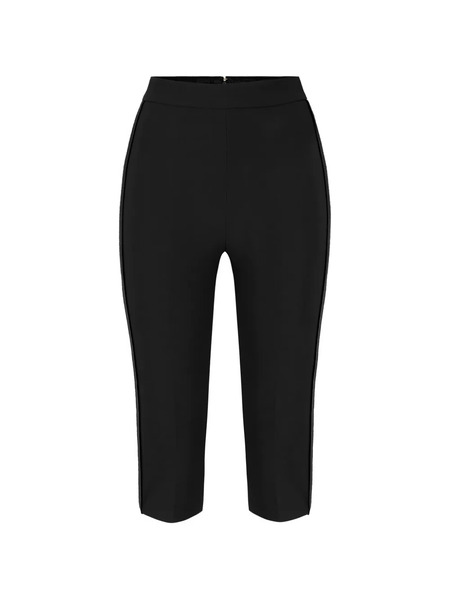  Elisabetta Franchi Crop Trousers - Black 