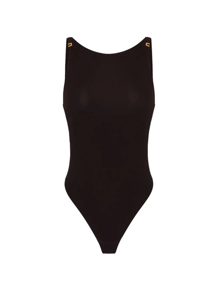  Elisabetta Franchi Cut-out Bodysuit - Brown 