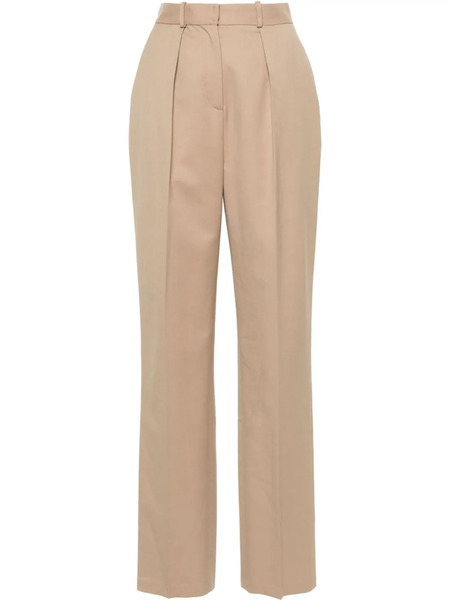  Elisabetta Franchi Dart-detailing Trousers - Brown 
