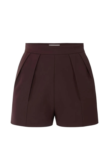  Elisabetta Franchi Darts Logo Shorts - Brown 