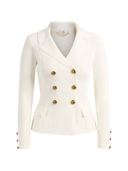  Elisabetta Franchi Double-breasted Blazer - Neutrals 