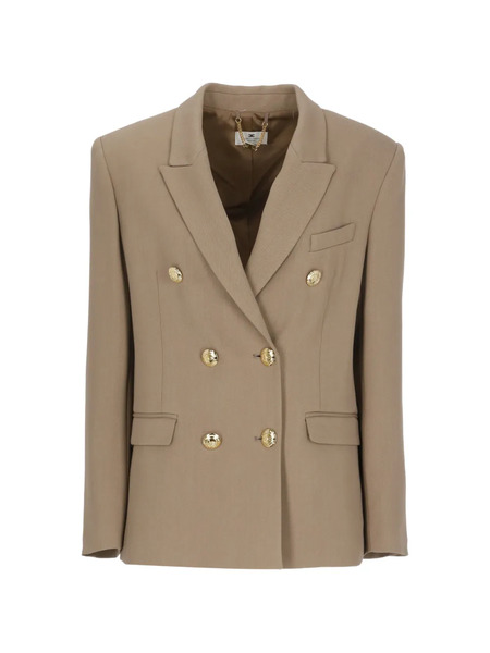  Elisabetta Franchi Double-breasted Blazer - Neutrals 