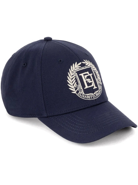  Elisabetta Franchi Embroidered-logo Cotton Baseball Cap - Blue 