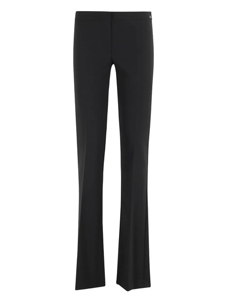  Elisabetta Franchi Flared-hem Leggings - Black 
