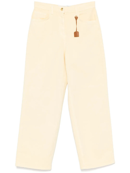  Elisabetta Franchi Garment-dyed Jeans - Yellow 