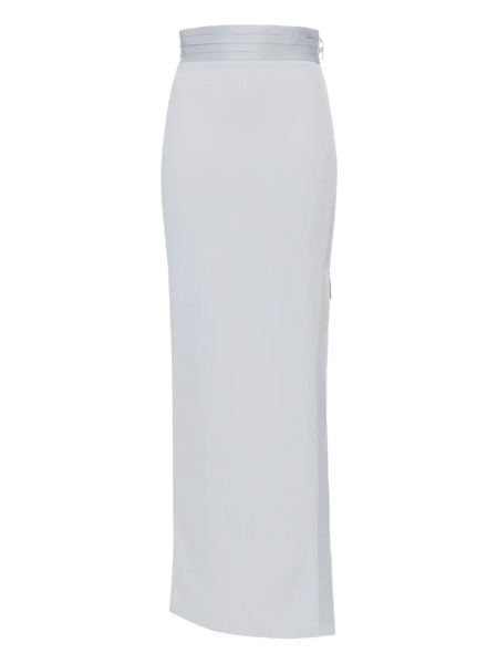  Elisabetta Franchi High-waisted Side-zip Maxi Skirt - Blue 