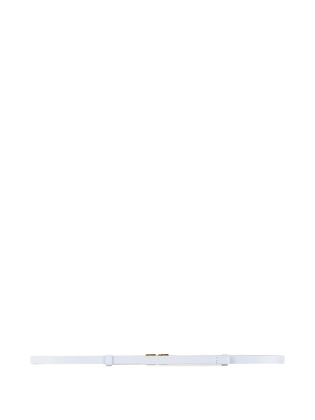  Elisabetta Franchi Hook Logo Belt - Blue 