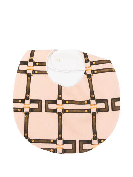  Elisabetta Franchi La Mia Bambina Patterned Bib - Pink 