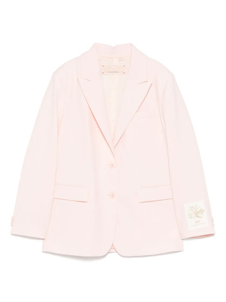  Elisabetta Franchi La Mia Bambina Single-breasted Blazer - Pink 