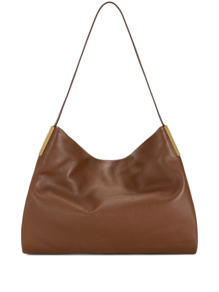  Elisabetta Franchi Leather Shoulder Bag - Brown 