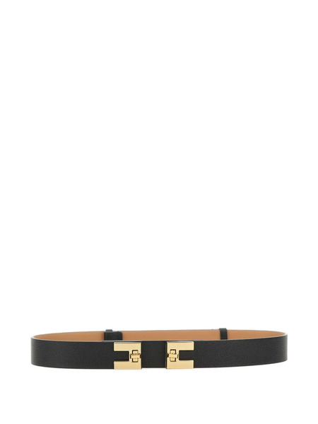  Elisabetta Franchi Logo-buckle Belt - Black 