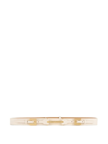  Elisabetta Franchi Logo-buckle Belt - Neutrals 