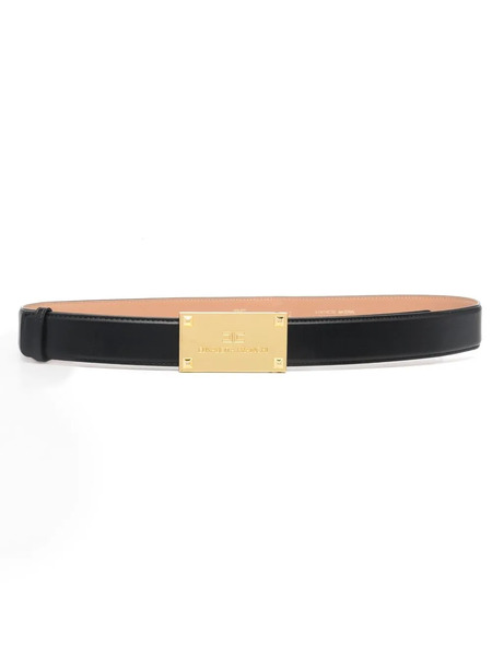  Elisabetta Franchi Logo-buckle Fastening Belt - Black 