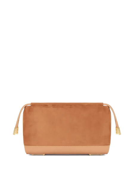  Elisabetta Franchi Logo-detail Pouch - Brown 