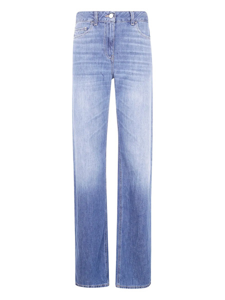  Elisabetta Franchi Logo-plaque Jeans - Blue 
