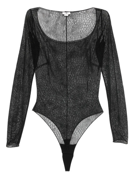  Elisabetta Franchi Long-sleeve Bodysuit - Black 