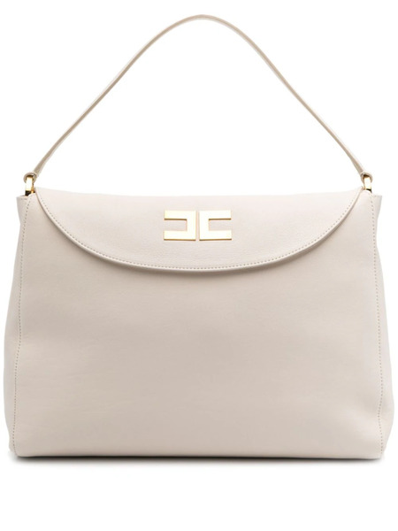  Elisabetta Franchi Medium Souple Shoulder Bag - Neutrals 