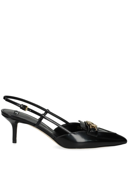  Elisabetta Franchi 60mm Leather Pumps - Black 