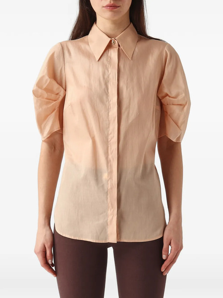  Elisabetta Franchi Open-back Shirt - Neutrals 