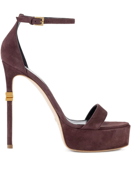  Elisabetta Franchi Platform Stiletto Sandals - Brown 