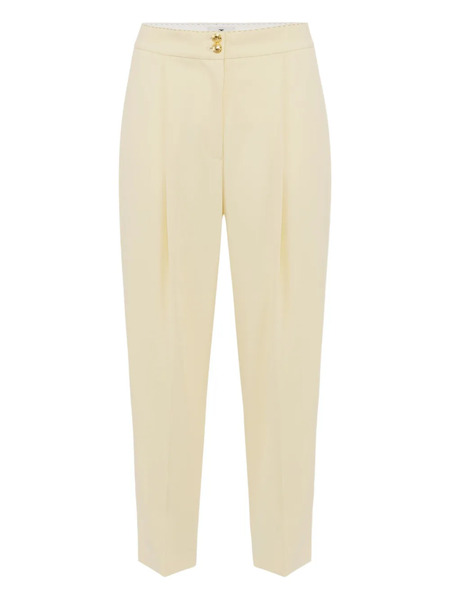  Elisabetta Franchi Pleat-detailed Trousers - Neutrals 