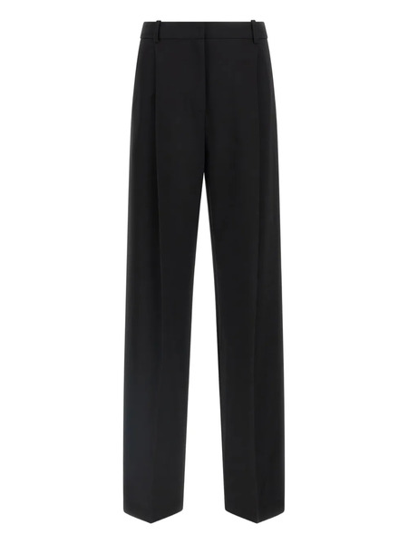  Elisabetta Franchi Pockets Pleat Trousers - Black 
