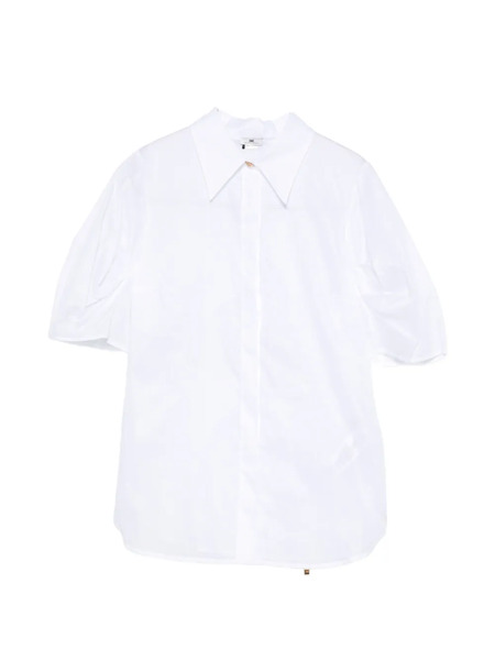  Elisabetta Franchi Puff-sleeve Shirt - White 
