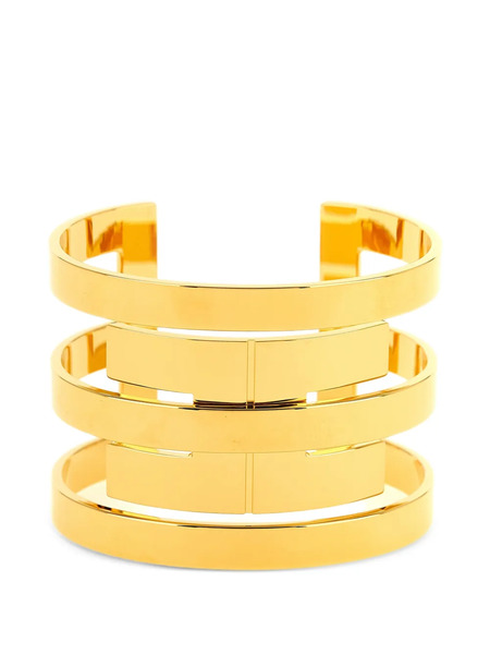  Elisabetta Franchi Rigid Cuff Bracelet - Gold 