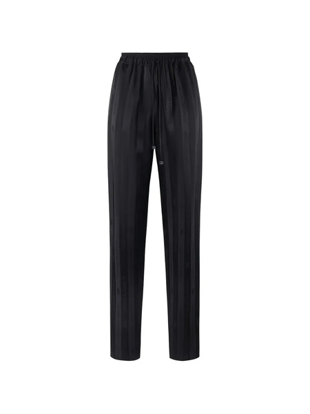  Elisabetta Franchi Striped Trousers - Black 