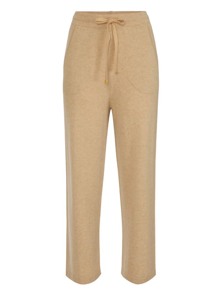  Elisabetta Franchi Virgin-wool Track Pants - Neutrals 