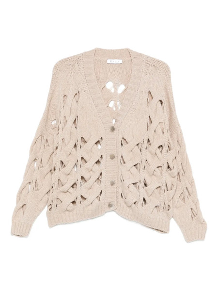  Ely Ely Alanis Buttoned Cardigan - Neutrals 