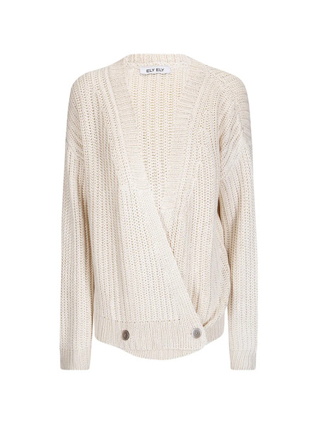  Ely Ely Daisy Buttoned Cardigan - Neutrals 