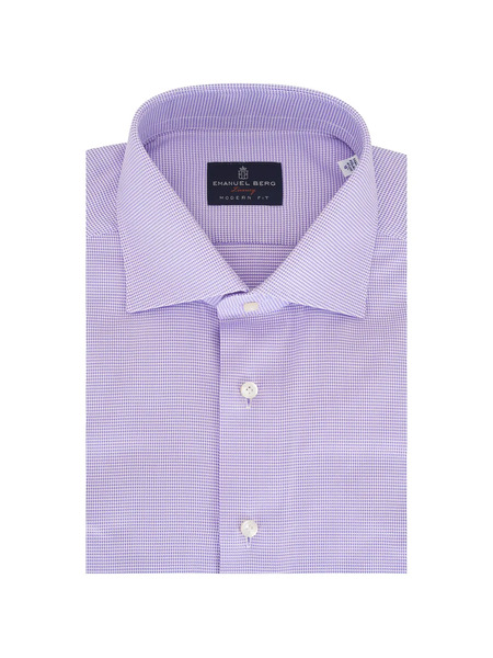  Emanuel Berg Buttoned Shirt - Purple 
