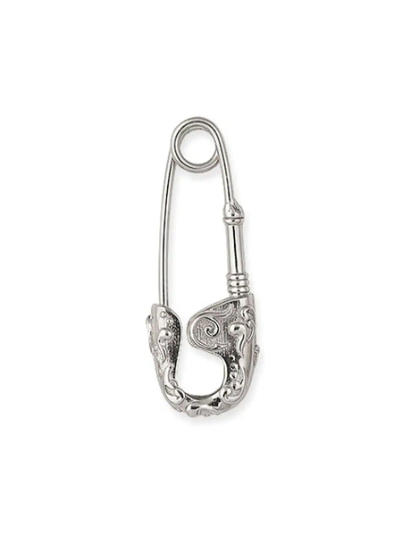  Emanuele Bicocchi Arabesque Sterling-silver Pin Earring 