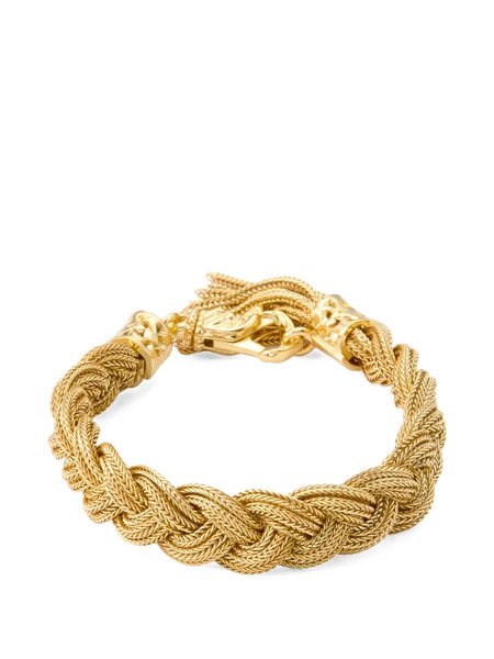  Emanuele Bicocchi Braided Bracelet - Gold 