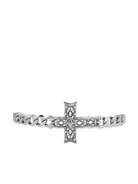  Emanuele Bicocchi Edge Chain Bracelet - Silver 
