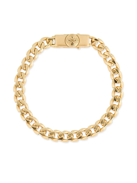  Emanuele Bicocchi Edge Logo Bracelet - Gold 