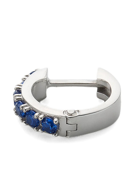  Emanuele Bicocchi Embellished Hoop Earring - Silver 