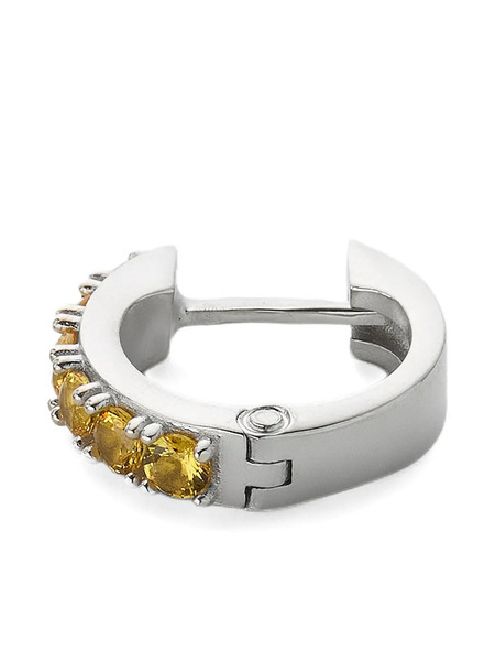  Emanuele Bicocchi Embellished Hoop Earring - Silver 