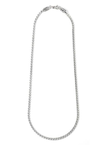 Emanuele Bicocchi Infinity-loop Necklace - Silver 