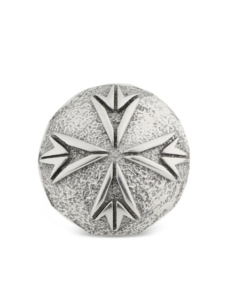  Emanuele Bicocchi Logo Scudo Earring - Silver 