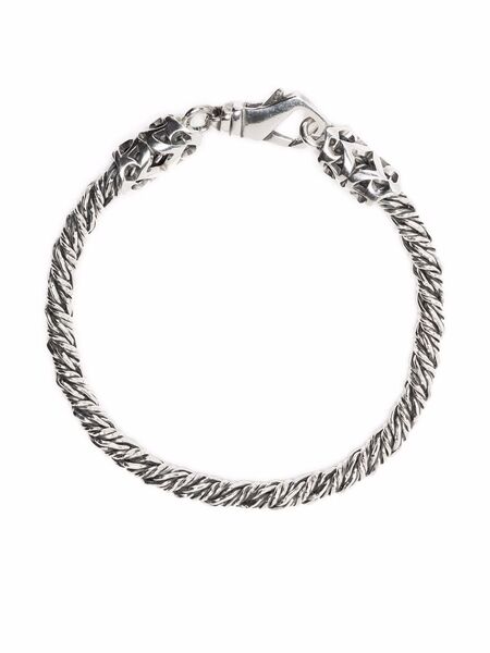  Emanuele Bicocchi Rope-chain Bracelet - Silver 
