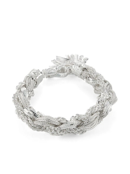  Emanuele Bicocchi Rope-chain Silver Bracelet 