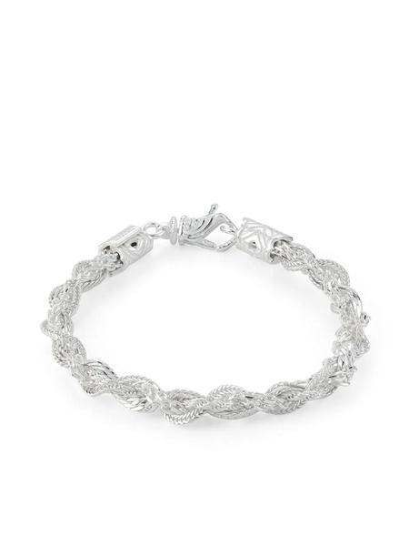  Emanuele Bicocchi Rope-chain Silver Bracelet 