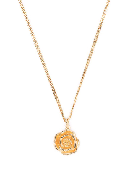  Emanuele Bicocchi Rose Pendant Necklace - Gold 
