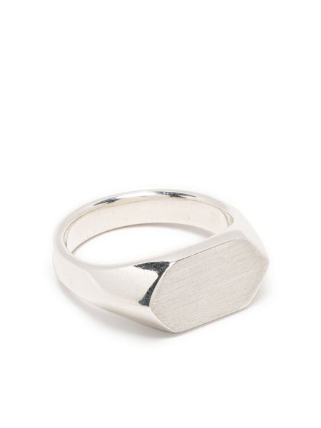  Emanuele Bicocchi Silver Signet Ring 