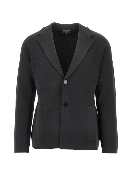  Emporio Armani Button Single-breasted Jacket - Grey 