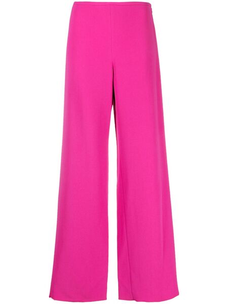  Emporio Armani High-waisted Wide-leg Trousers - Pink 