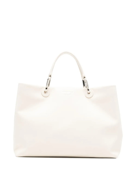  Emporio Armani Leather Shoulder Bag - Neutrals 